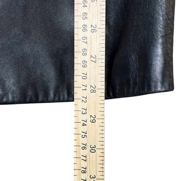 Colebrook Essentials Women’s Black Genuine Leather Zip Jacket Size M Urban Moto - Picture 10 of 16